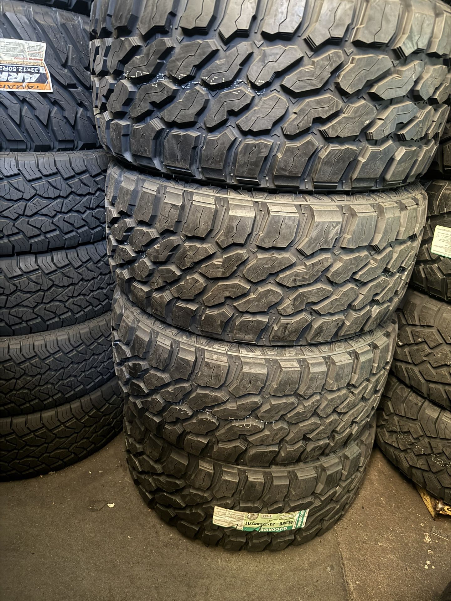 Vendo 35/12.50/R22 Nuevas Instacion Y Balance Goodride Las 4 Por $740