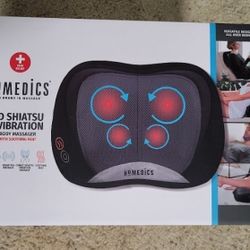 Homedics 3D Shiatsu & Vibration Body Massager w/ Heat - Brand New in Box