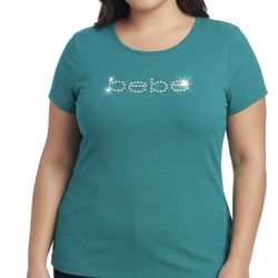 Women bebe shirt size XL