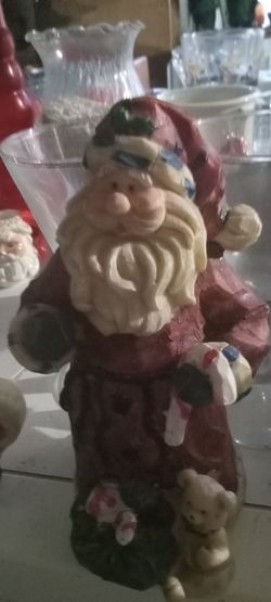 Santa Claus Ceramic Figurine