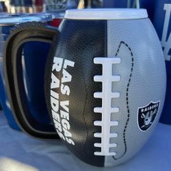 LAS VEGAS RAIDERS 3D FOOTBALL MUG 32oz