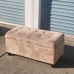 Tan Ottoman 💎 Delivery Available 