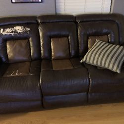 Couch / Recliner Combo