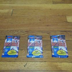 1994 Topps Baseball Series 2 - 3 Factory Sealed Packs Of 12 Baseball Cards. Message me anytime will send more pictures or videos thank you.