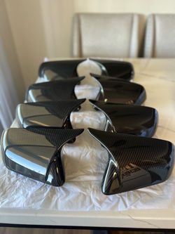 15-23 mustang carbon mirror caps