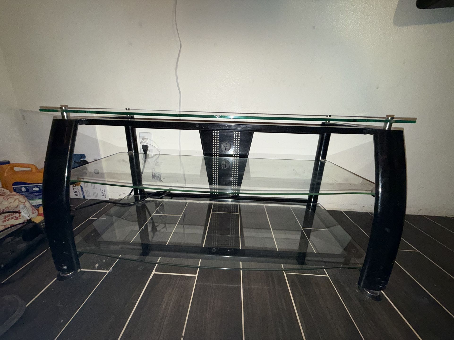 Glass Table/ Tv Stand