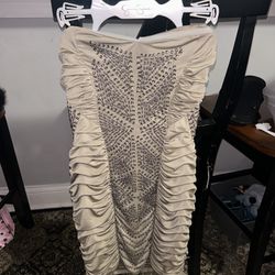 STRAPLESS DRESS 