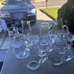 Glass Pitchers 