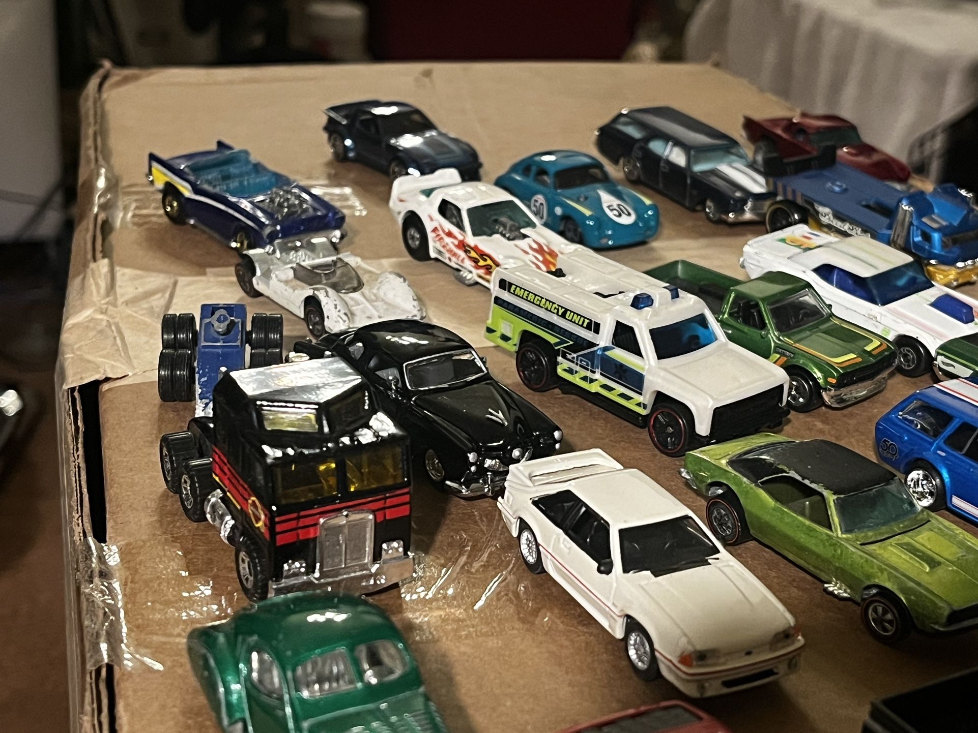 Hot Wheels Toy Car Lot