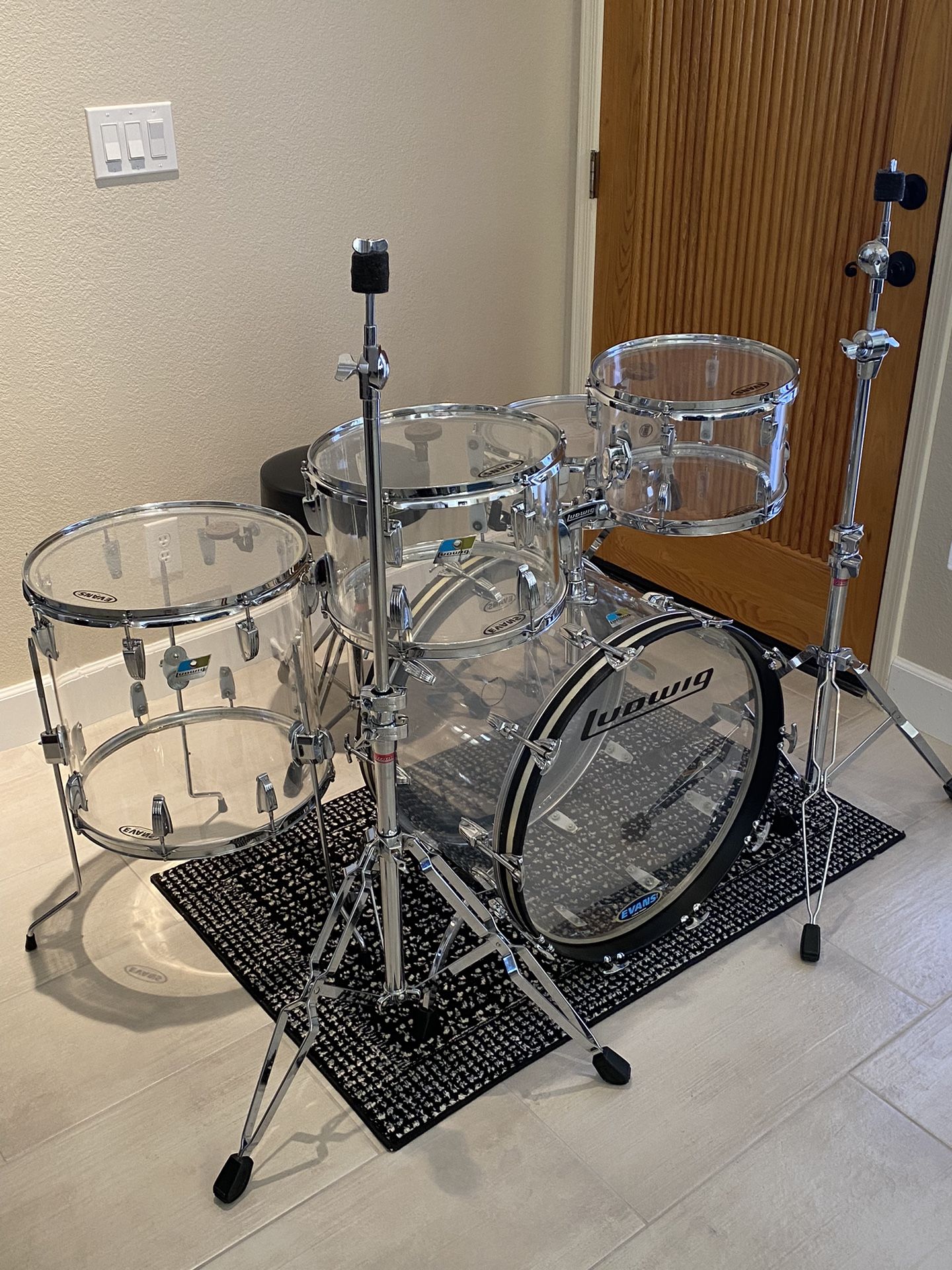 Ludwig Vistalite Drum Set 1978 for Sale in Chandler, AZ OfferUp