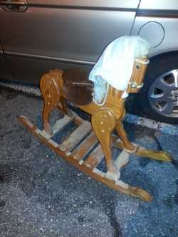 Emish hand made rocking horse
