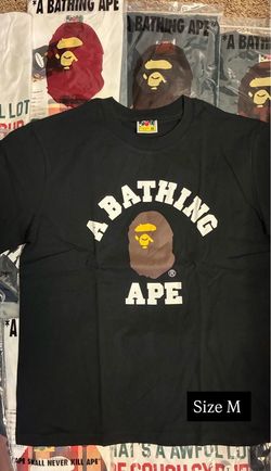A Bathing Ape BAPE College Logo Tee Size M