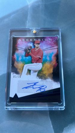 2021 panini chronicles ascension Shohei Ohtani Auto serial # 1/10