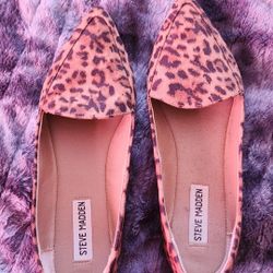 Steve Madden Cheetah Print Flats 