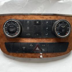 OEM 2007 Mercedes Ml350 Climate Control