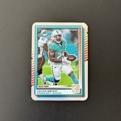 Jaylen Wright 2025 Donruss Rated Rookie /99 Press Proof