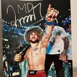 Merab Dvalishvili REAL Signature 