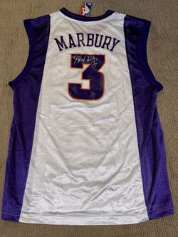 Phoenix Suns Stephon Marbury Autographed Jersey