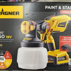 FLEXIO 3550 18V Cordless Handheld HVLP Paint and Stain Paint Sprayer