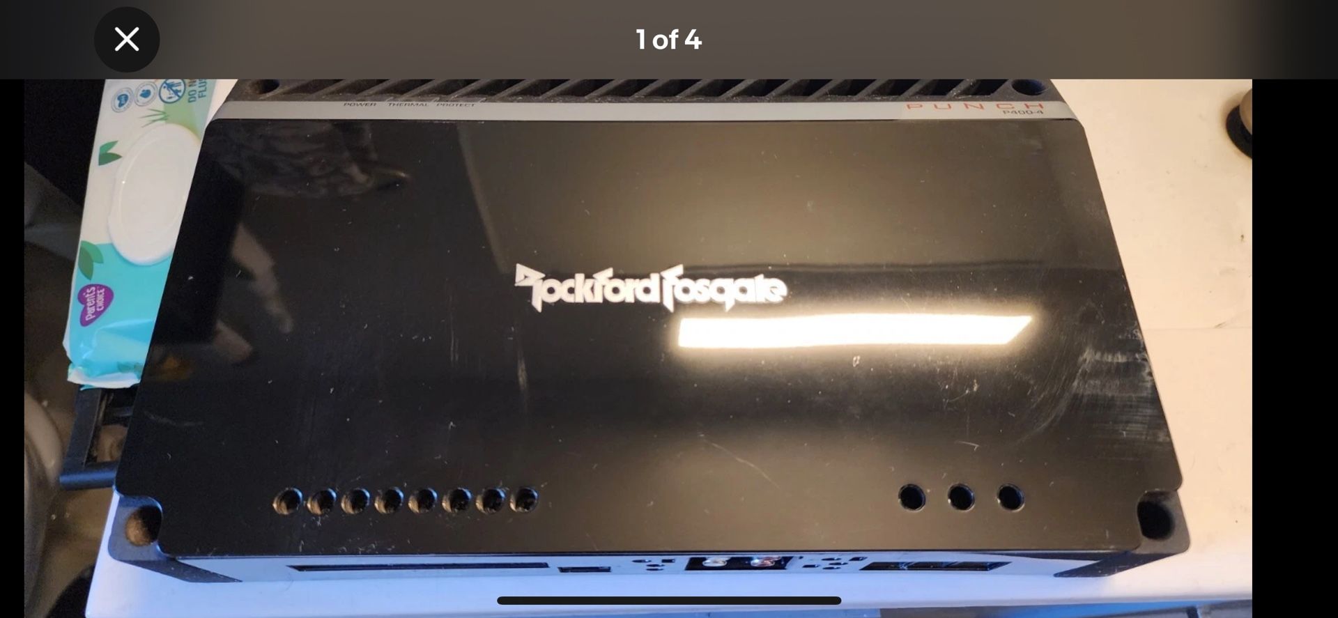 Rockford fosgate punch P-400-4 ( Old School )