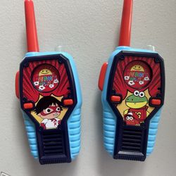 Ryans World FRS Walkie Talkies for Kids with Lights and Sounds