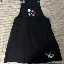Nightmare Before Christmas Disney skirtall / Overall Dress
