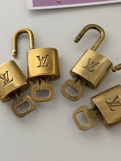 Authentic Louis Vuitton Lock And Key