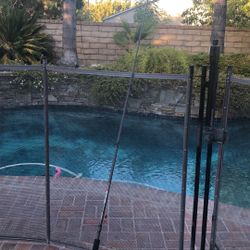 St Croix BASS X 7'0" 14-80lb Casting Rod with CONCEPT 13 FISHING Reel.