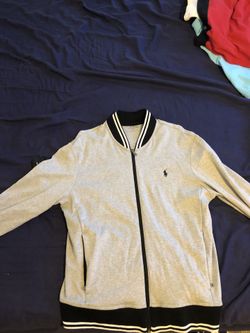 Polo jacket gray