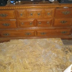 Cherry oak dresser