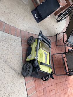 Ryobi Electric Push Lawn Mower