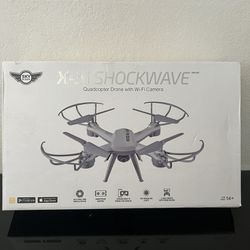 Quadcopter Drone With Wi-Fi Camera 