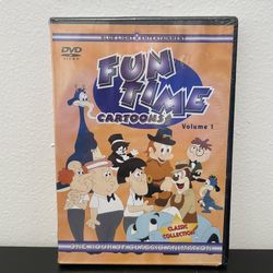 Fun Time Cartoons Volume 1 - DVD - NEW SEALED - Classic Collection - Animated