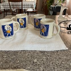 Antique Morton Salt Mugs