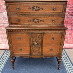 Berkey&Guy Dresser Antique Chest Of Drawers Solid Wood 