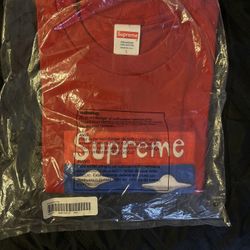 Supreme Sailboat Tee Red Men's L T-Shirt SS20
