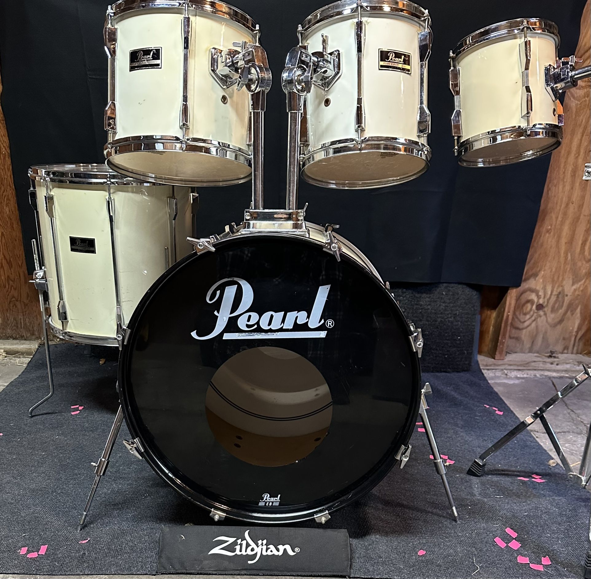 Pearl Export Drum Set