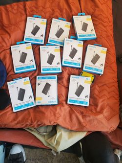 Anker Slim Power Bank 10000mAh with Built-In Cable
