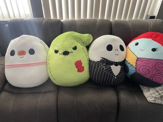 24”  Squishmallows Nightmare Before Christmas Set