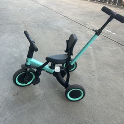 Toddler Tricycle with Push Handle