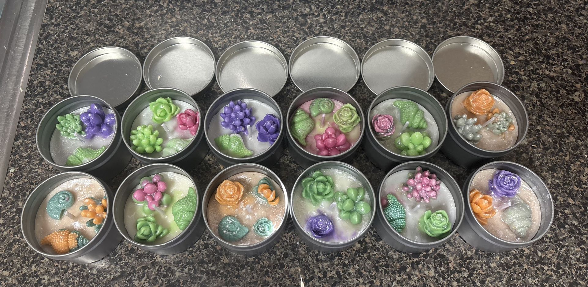 Homemade Small Candle