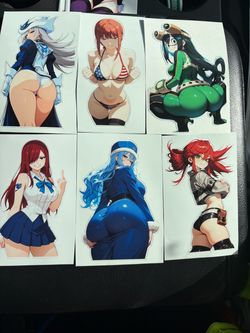 Anime Character Sticker Pack