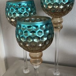 Glass Tabletop Hurricane 