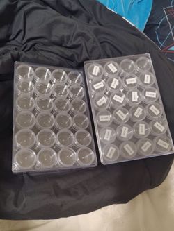 Diamond art storage containers