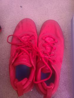 Red Under Armor Shoes