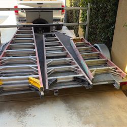 Werner Fiberglass A Frame Ladders