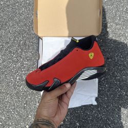 Jordan 14 Ferrari Size 7Y