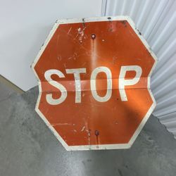 Authentic Stop Sign Chair!