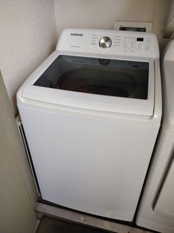 Samsung easy care washing machine and Samsung easy care electric dryer