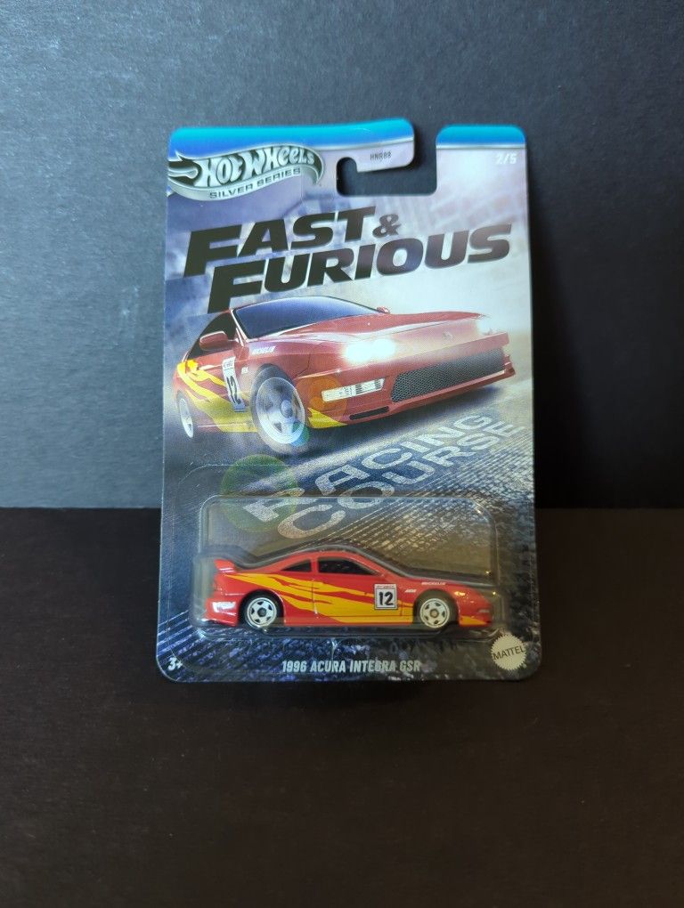 Hot Wheels Silver Series Exclusive Fast And Furious 1996 Acura Integra GSR 